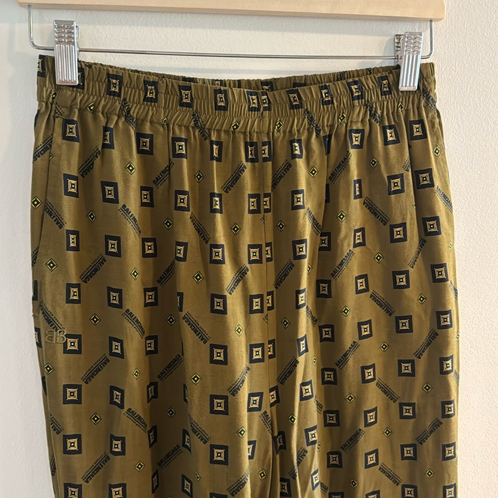 Balenciaga wide leg trousers